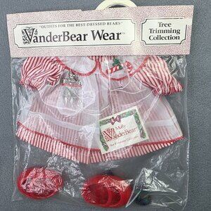 VanderBear Wear Muffy Tree Trimming Collection Outfit Christmas Holiday NEW Vtg